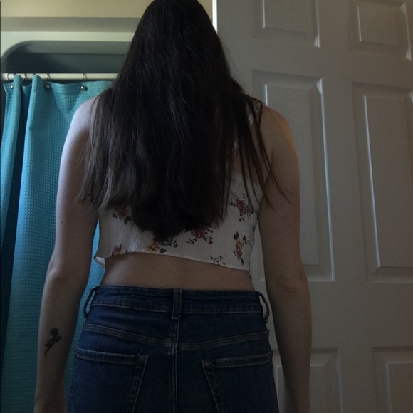 Floral crop top - Picture 4 of 4